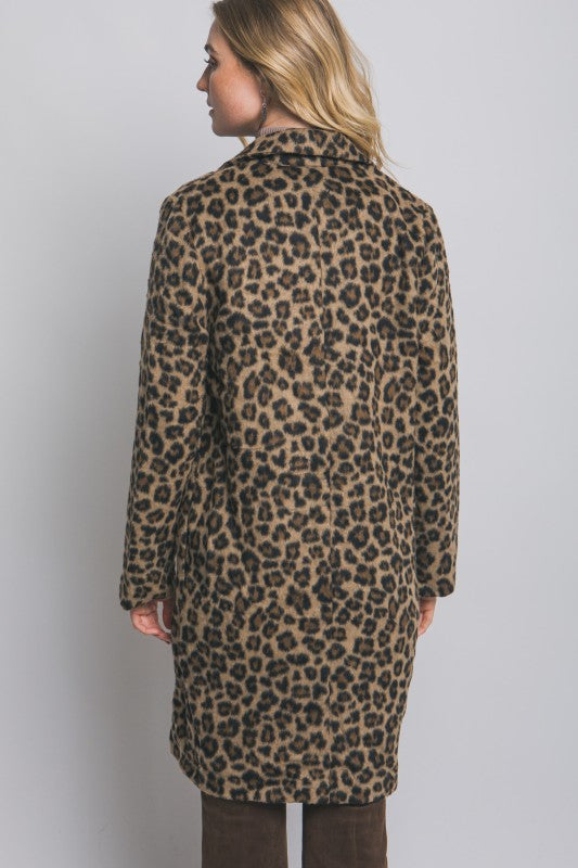 Emilee leopard print coat