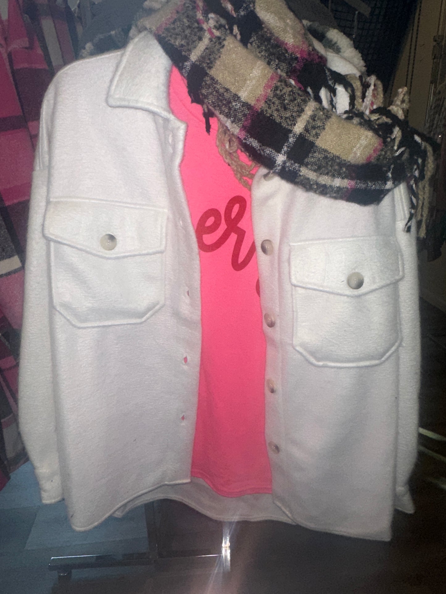 Ivory Shacket