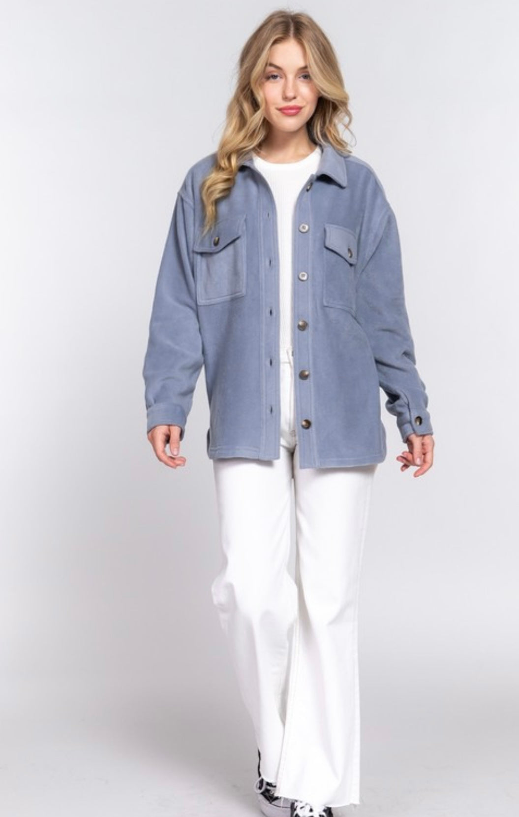 Blue Fleece Jacket