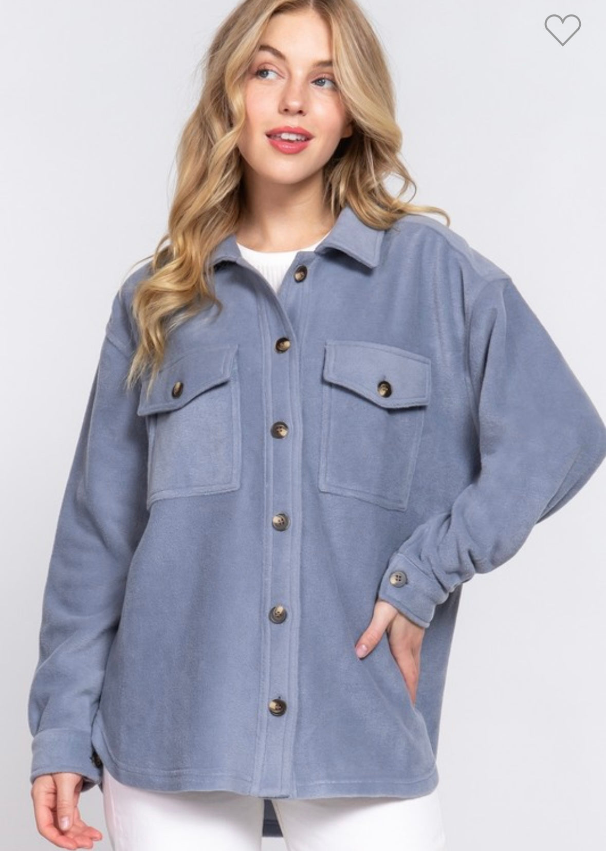 Blue Fleece Jacket