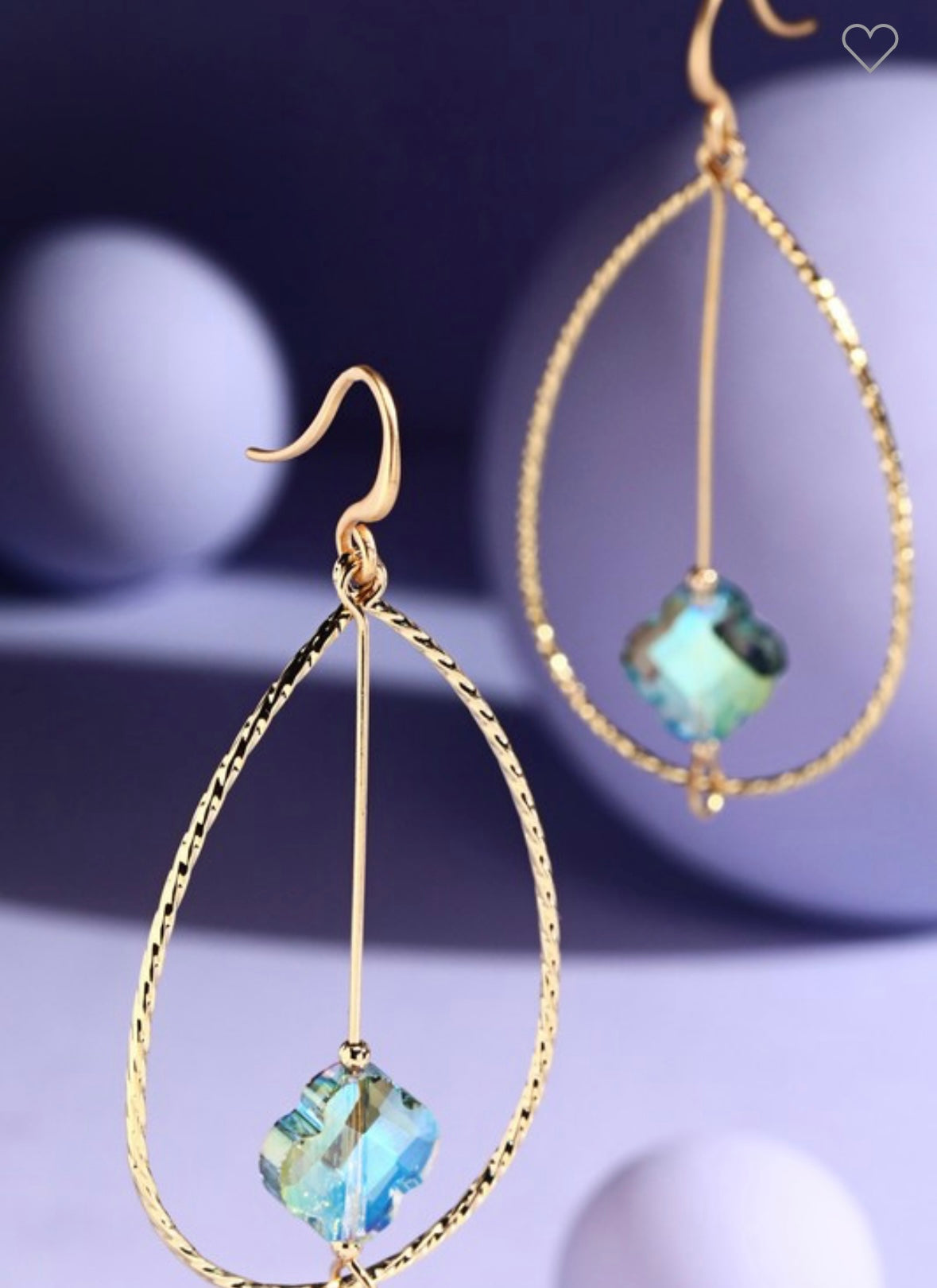 Ana earrings- green