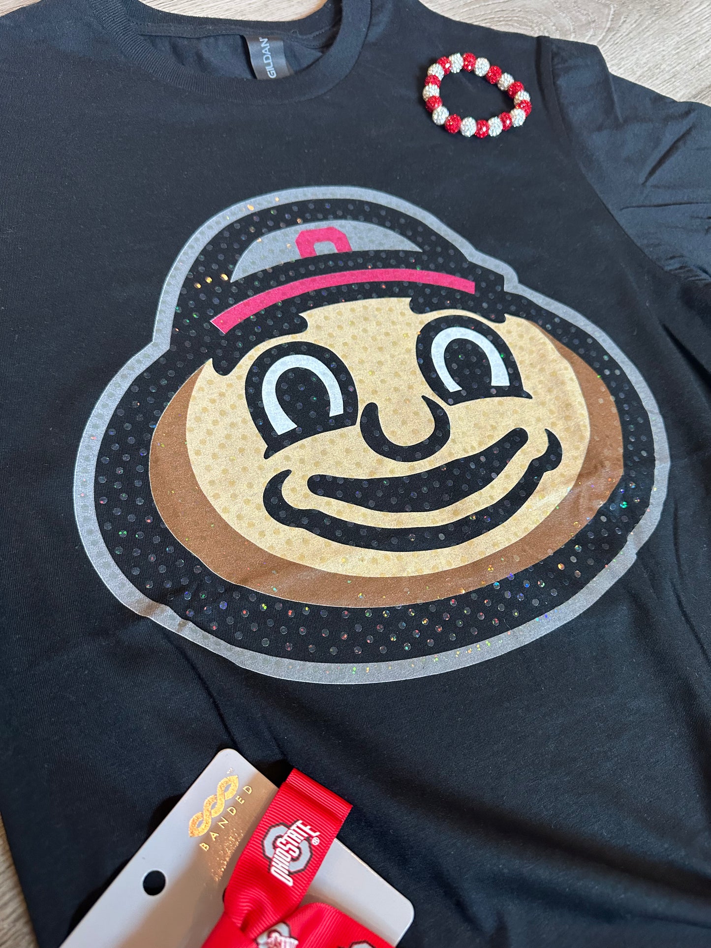 Spangled Brutus graphic tee