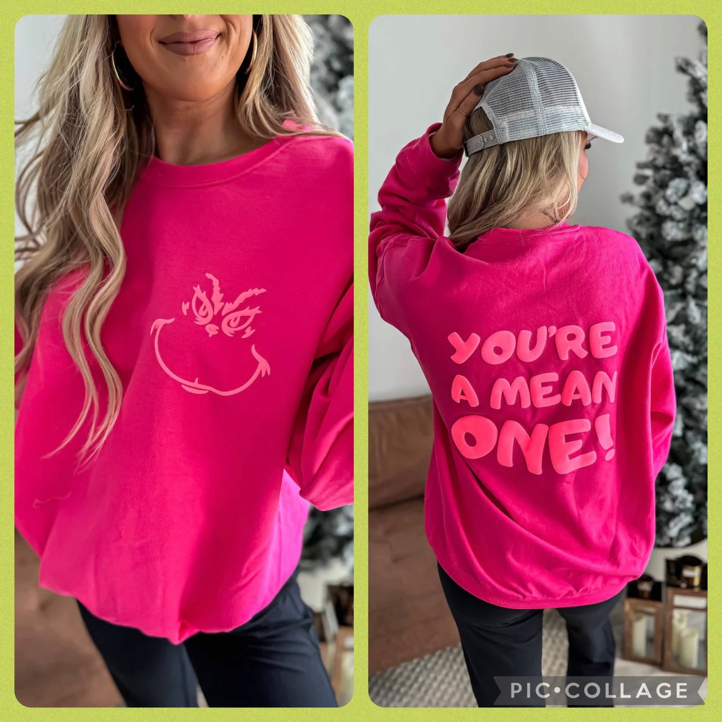 Grinch sweatshirt PREORDER