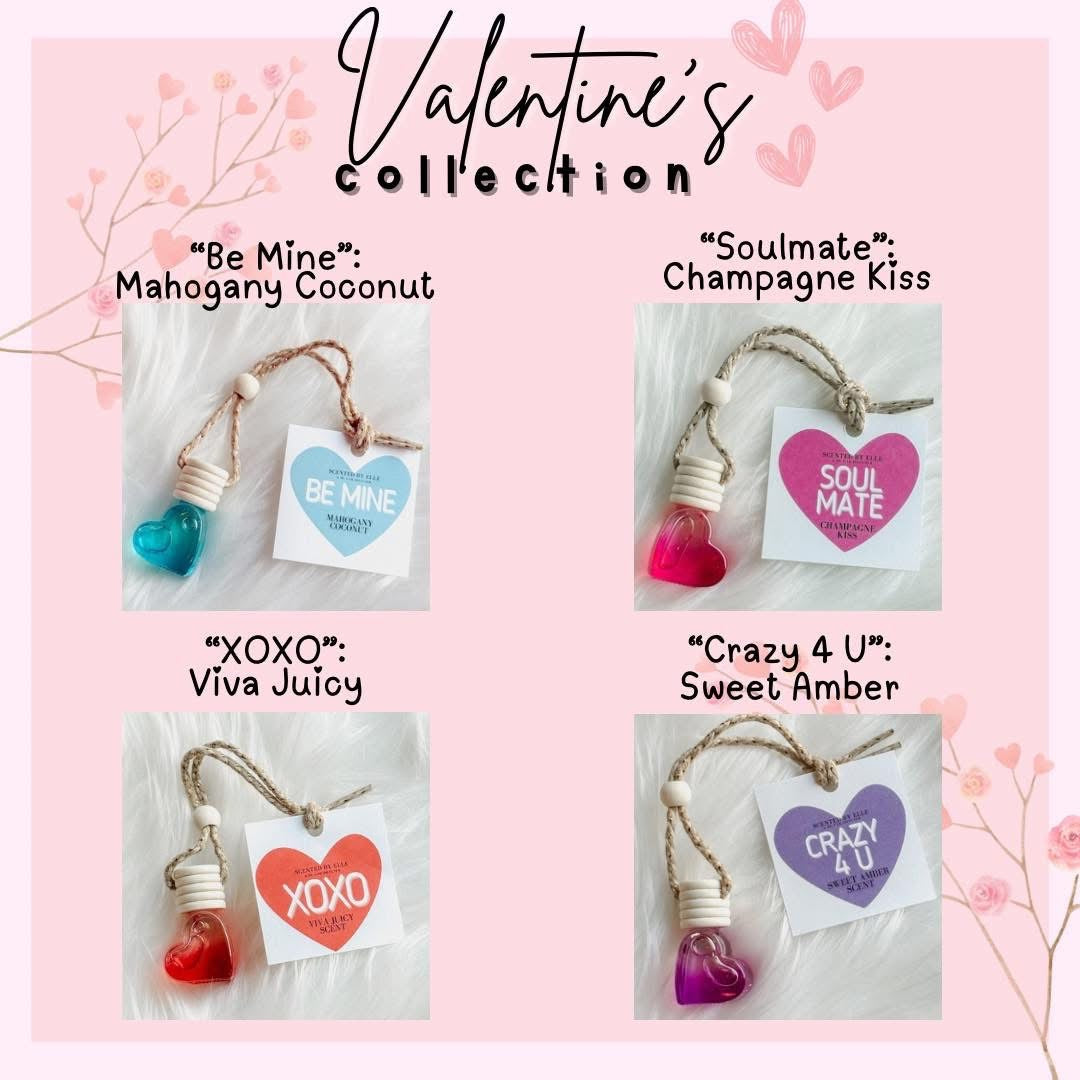 Car Diffuser- Heart Collection