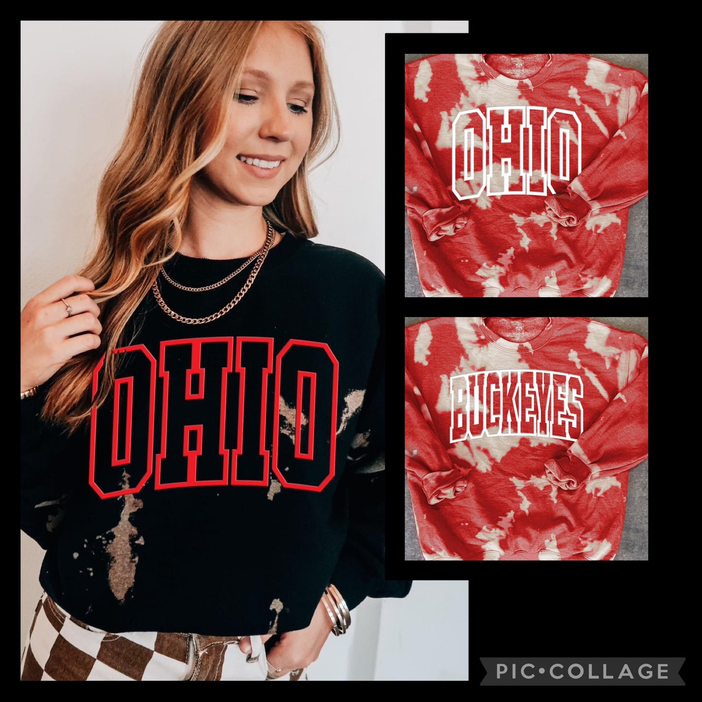 Puff bleached sweatshirts PREORDER