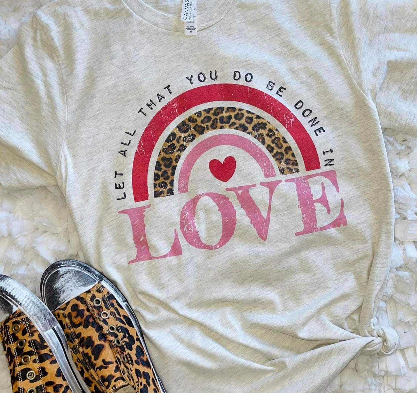 Be done in love sweatshirt