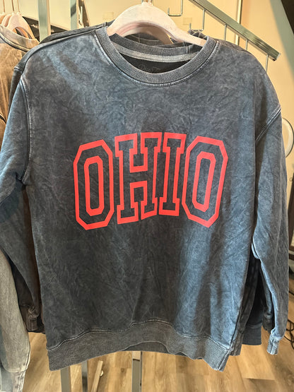 Ohio puff crewneck