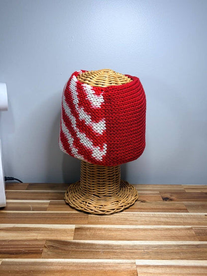 Scarlet Game Day Knit Headband, handmade in USA