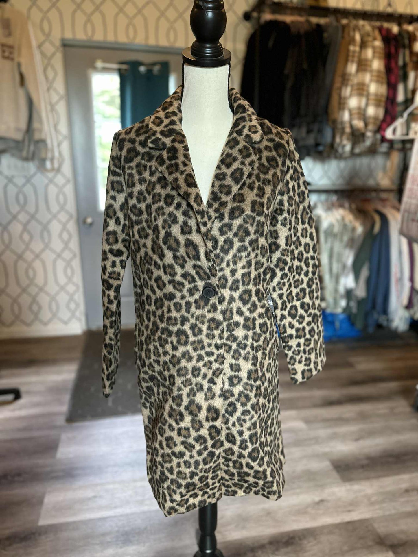 Emilee leopard print coat