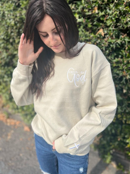 Child of God Embroidered Sweatshirt