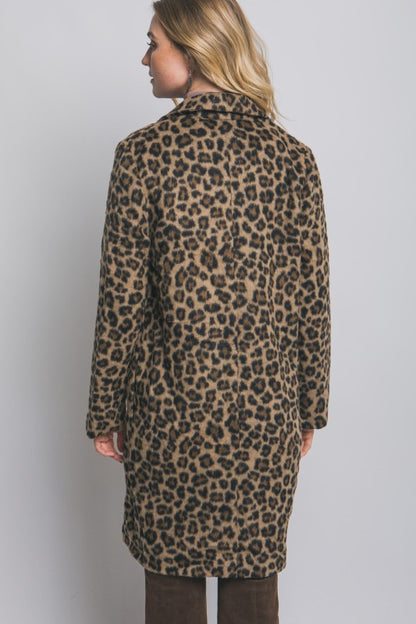 Emilee leopard print coat