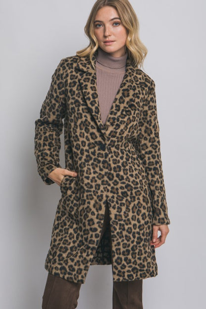 Emilee leopard print coat