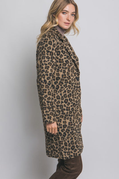 Emilee leopard print coat