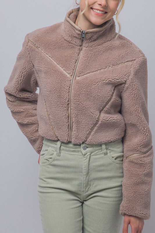 Macey sherpa jacket