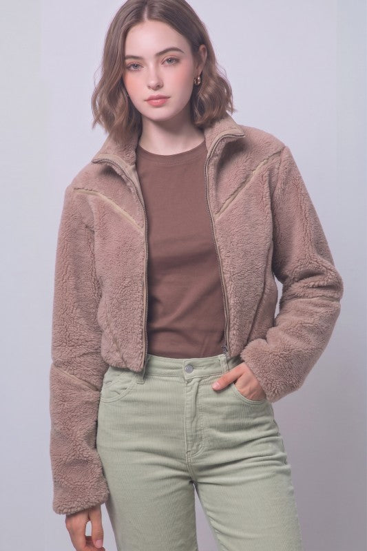 Macey sherpa jacket