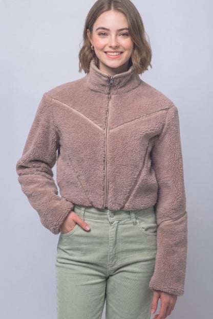 Macey sherpa jacket