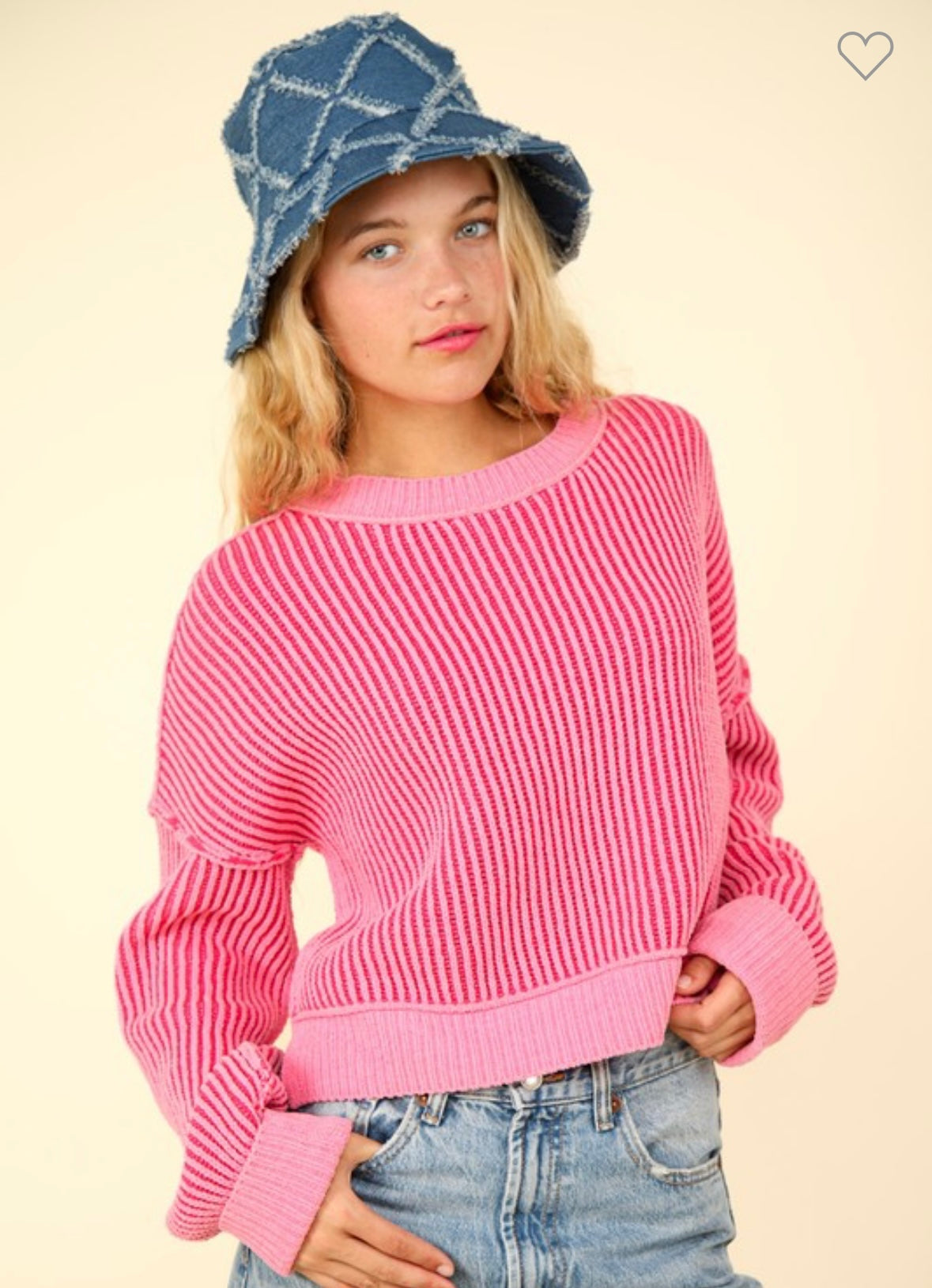 Erica sweater- pink