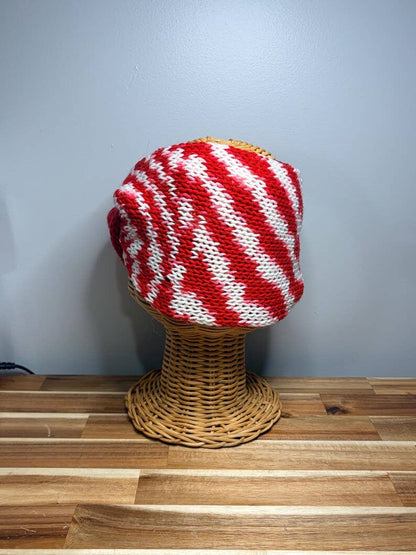 Scarlet Game Day Knit Headband, handmade in USA