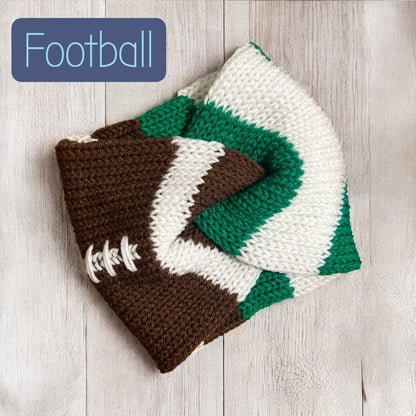 Philadelphia Team Spirit Knit Twist Headband | Game Day Knit