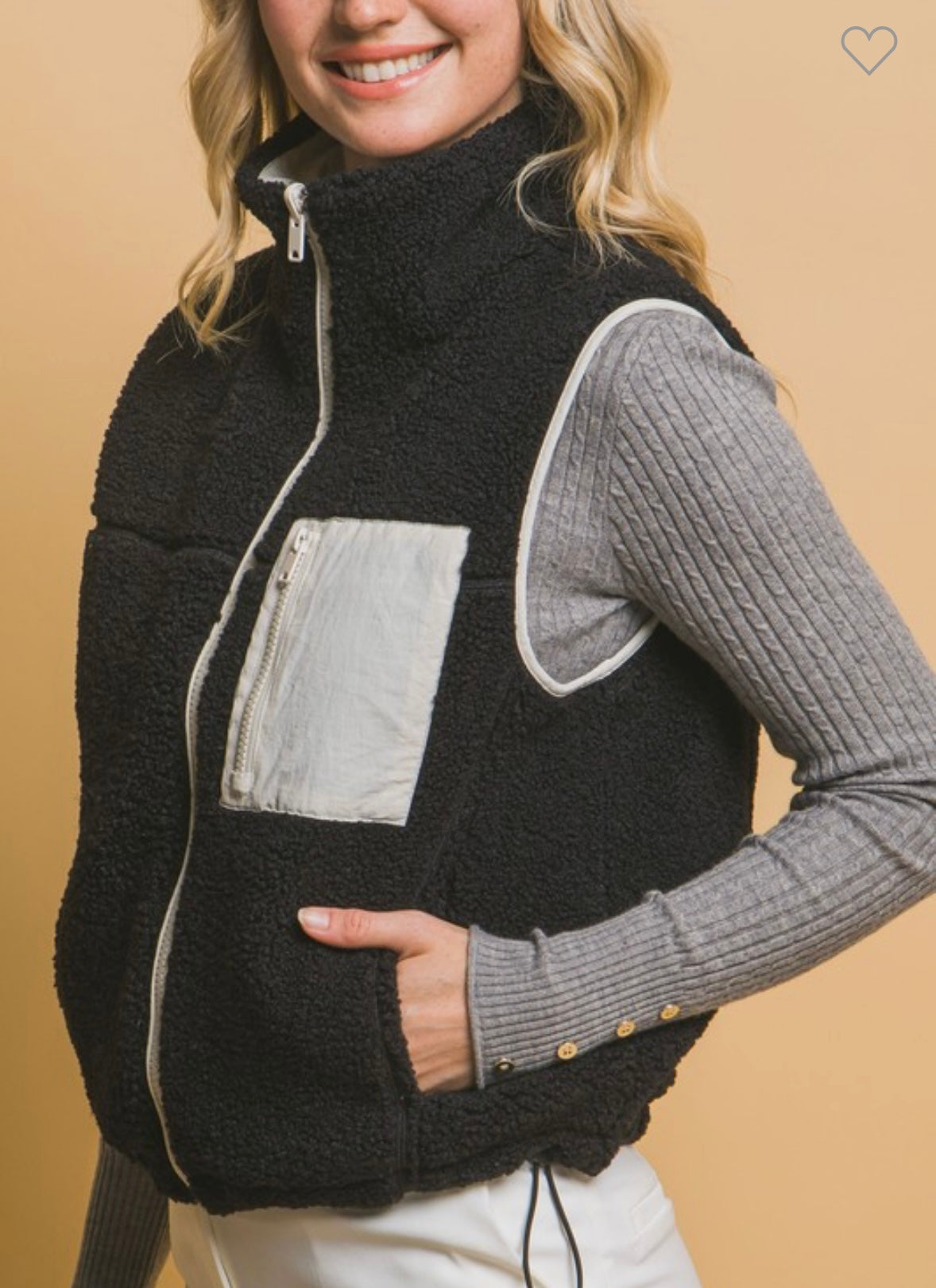 Ciara fleece vest