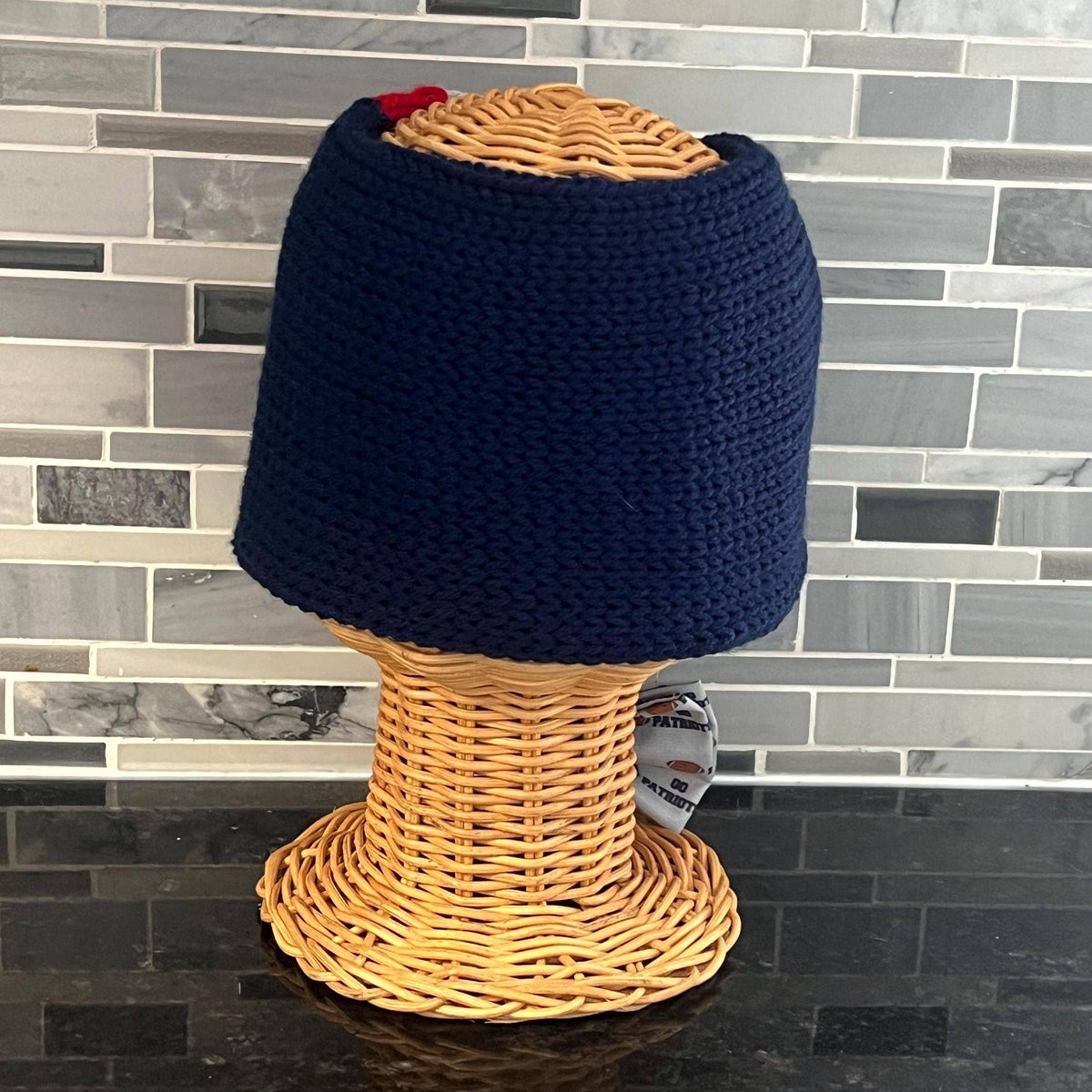 Red and Blue Knit Headband | Team Spirit Headband 