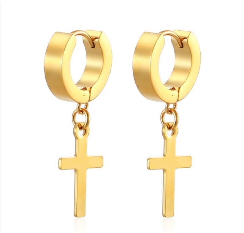 Cross- 18K STAINLESS STEEL TARNISH FREE