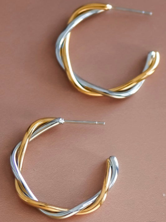 Rose earrings