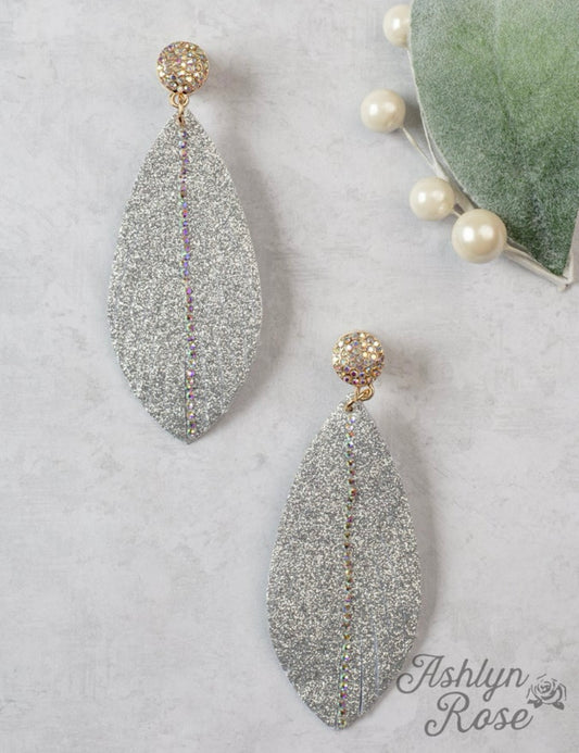 Let’s sparkle earrings- silver