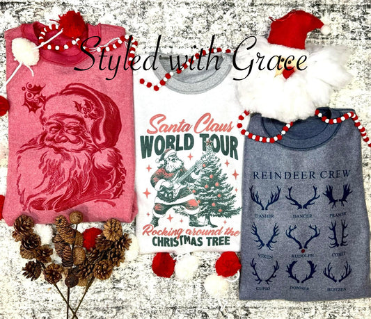 Inside out Holiday fleece PREORDER