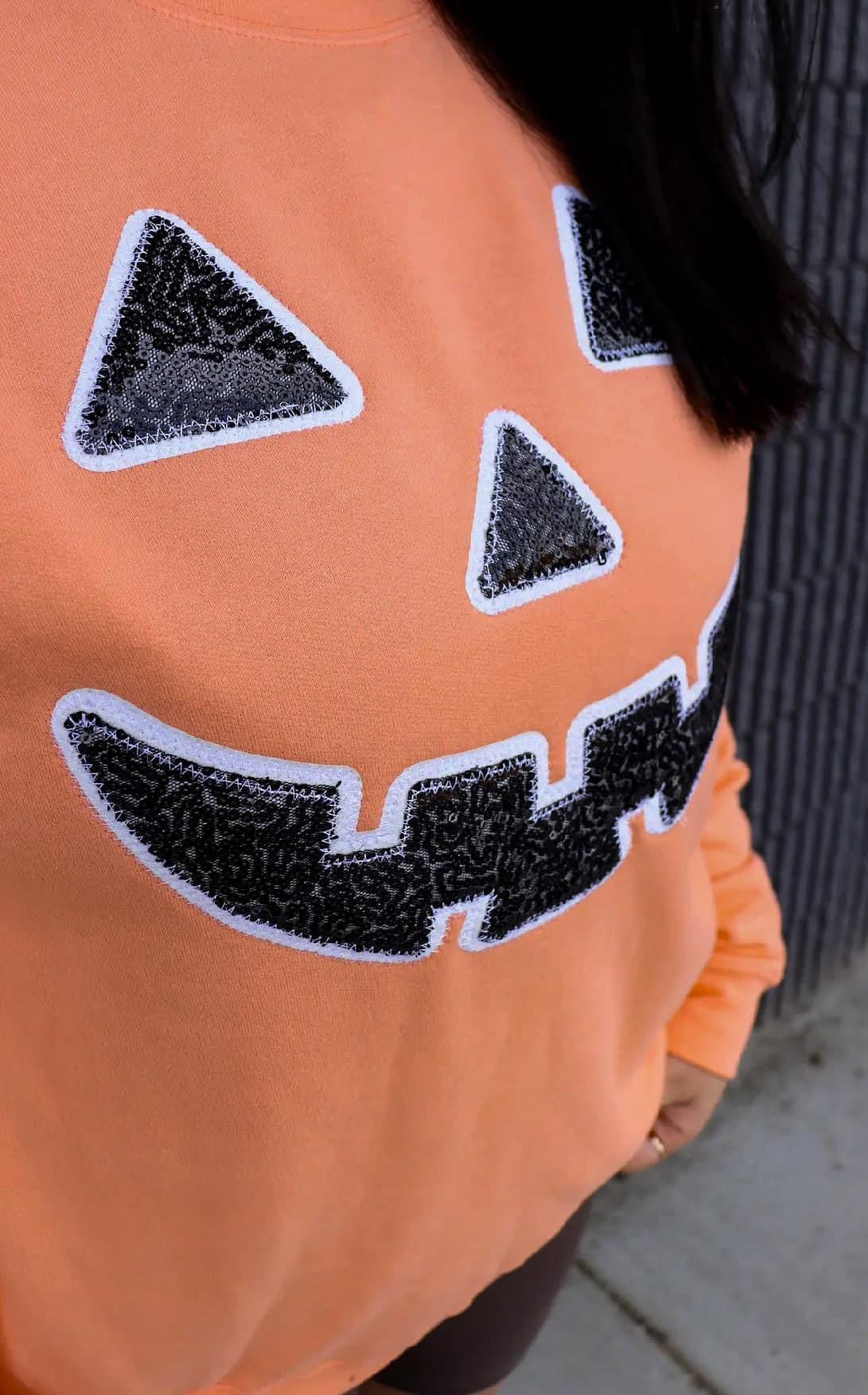 Pumpkin sweatshirt