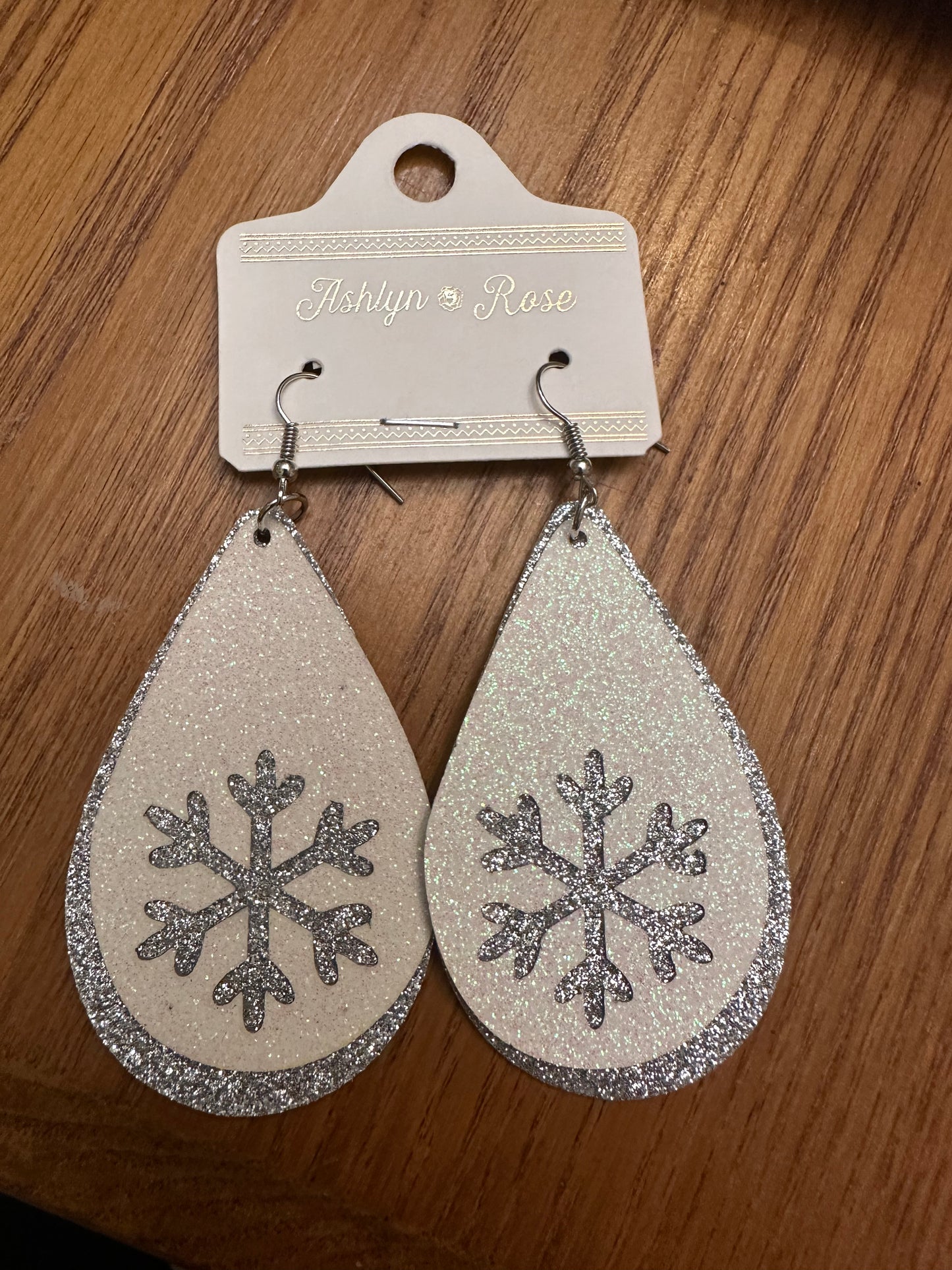 Frosty the snowflake earrings