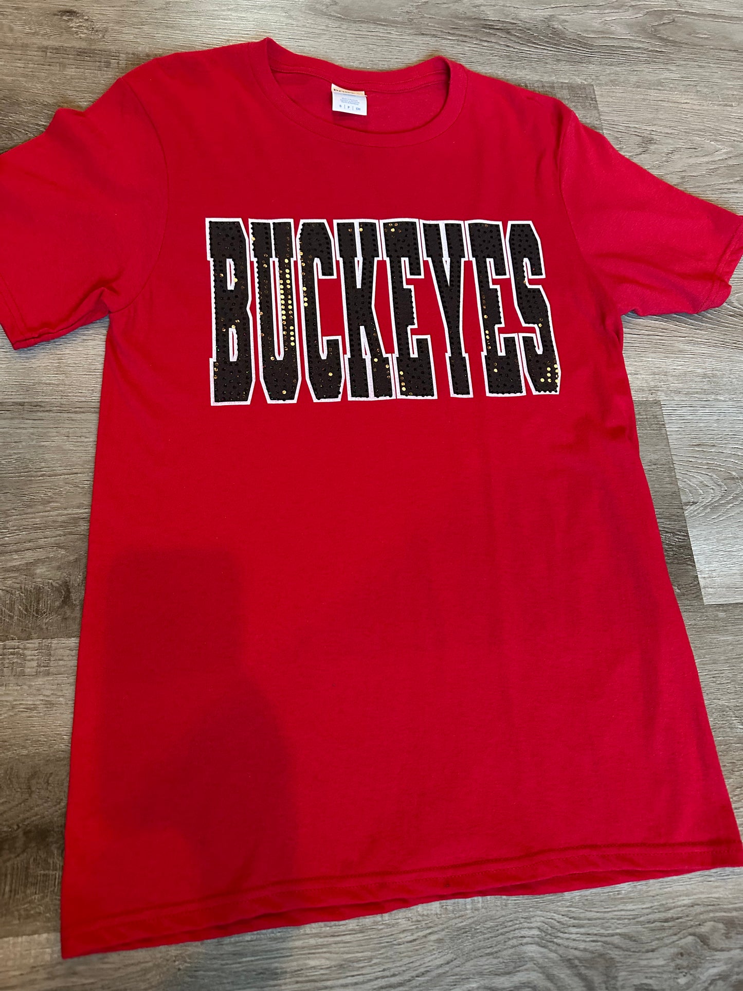 Buckeyes spangle tee