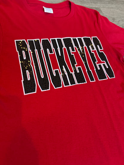 Buckeyes spangle tee