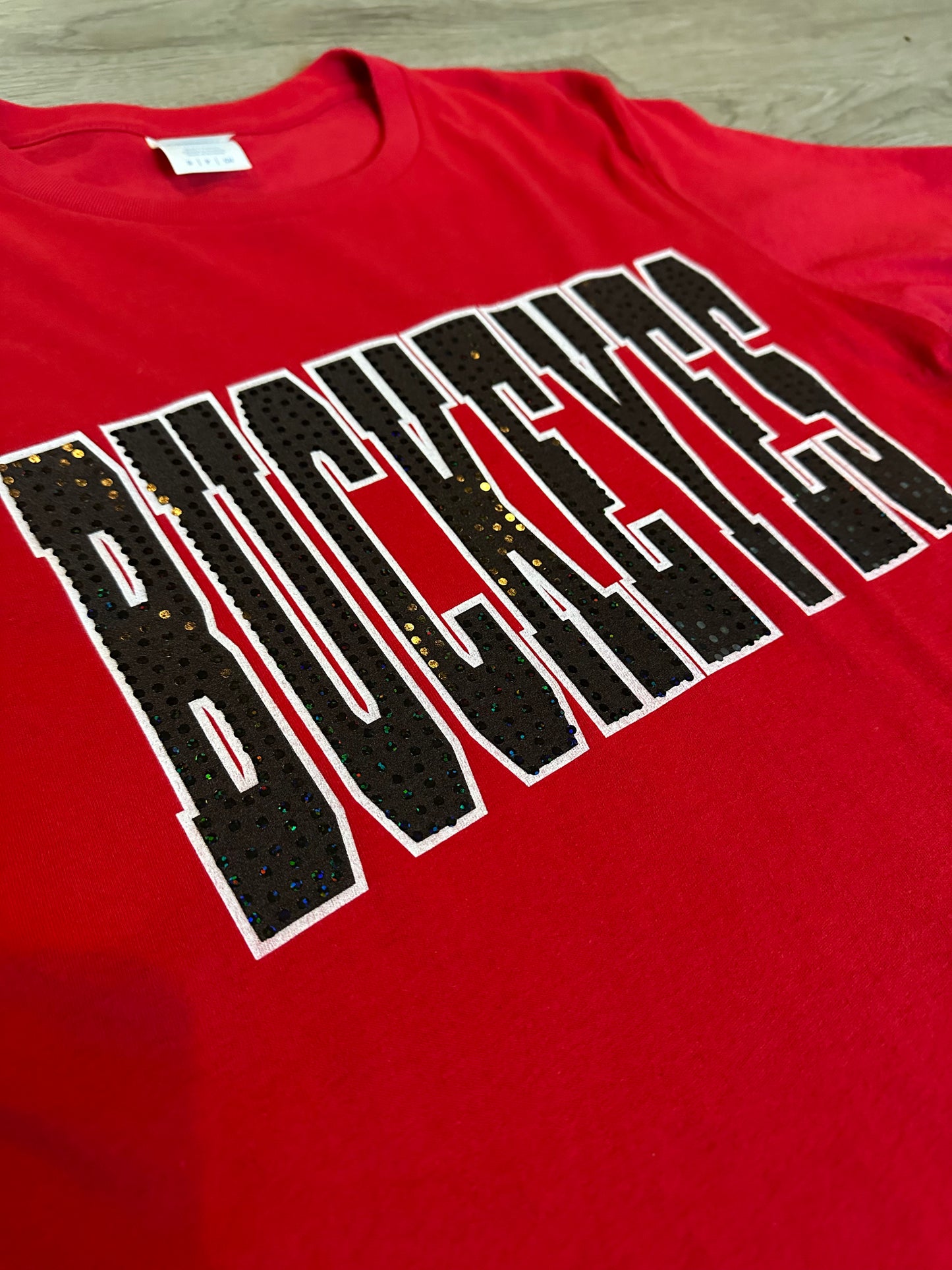 Buckeyes spangle tee