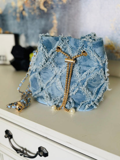 Jazzy denim purse