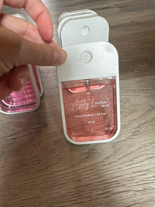 Hand sanitizer sprays