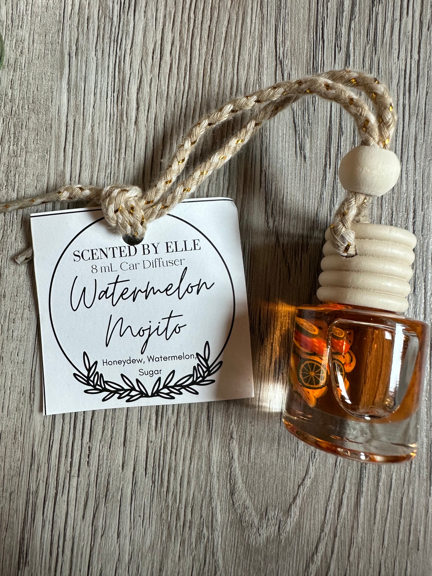 Car diffuser- watermelon mojito