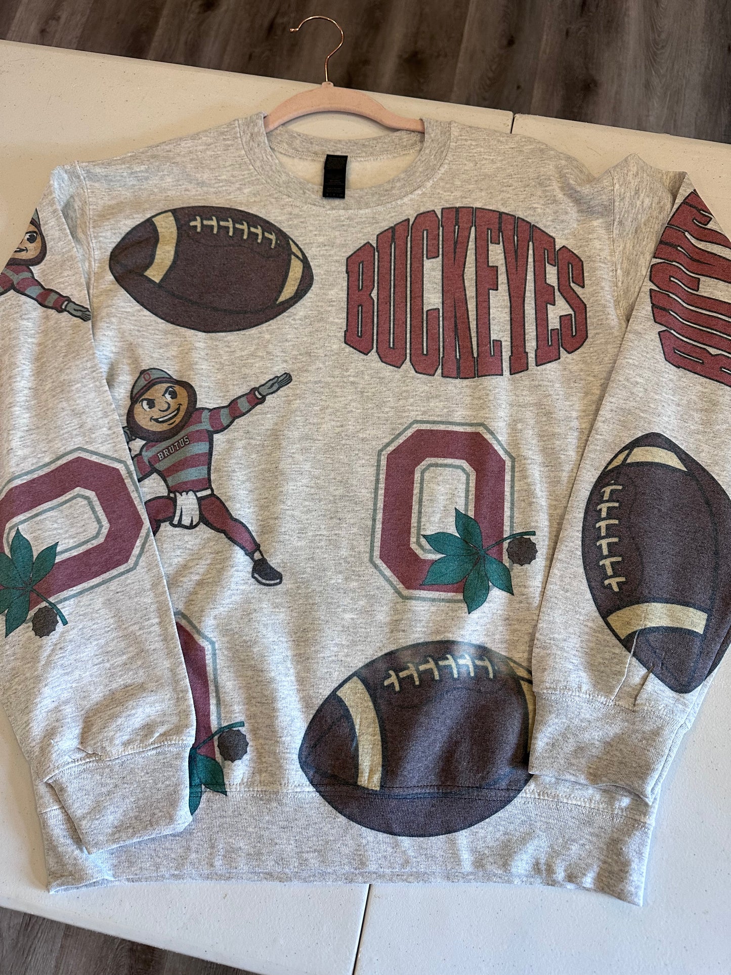 Ohio sublimated crewneck sweatshirt