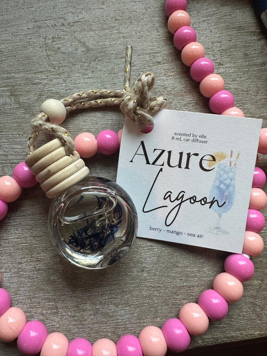 Car diffuser- Azure Lagoon