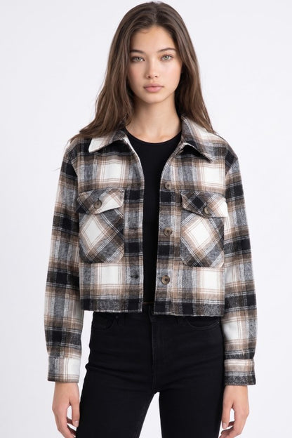 Susan cropped shacket