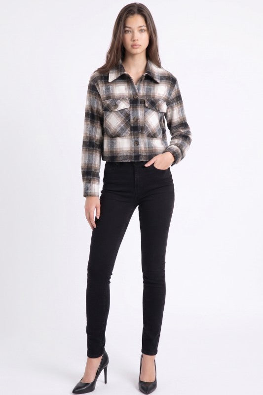 Susan cropped shacket