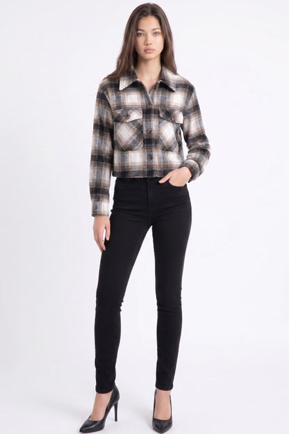 Susan cropped shacket