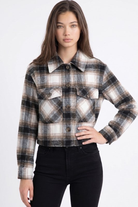 Susan cropped shacket