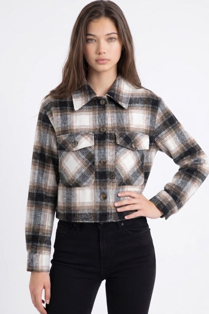 Susan cropped shacket