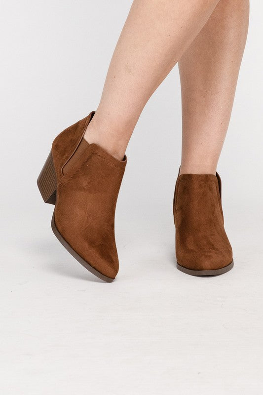 GWEN Suede Ankle Boots