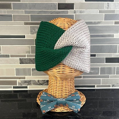Philadelphia Team Spirit Knit Twist Headband | Game Day Knit