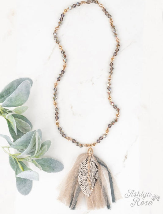 Birds of a feather necklace